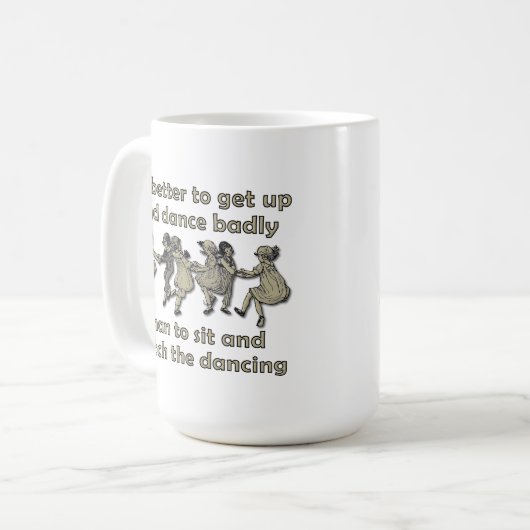 Bekijk de dansende Mok (Voorkant links)