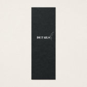 Bekijk de details mini visitekaartjes (Voorkant)