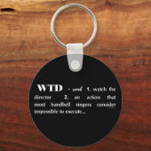 Bekijk de directeur sleutelhanger (Voorkant)