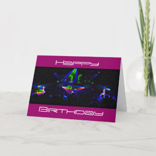 Bekijk de DJ Spin-verjaardagskaart Kaart