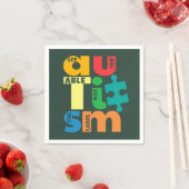 Bekijk de functie Niet de labelautisme Servet (Insitu)