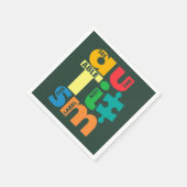 Bekijk de functie Niet de labelautisme Servet (Hoek)