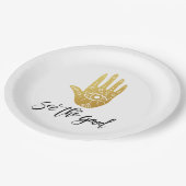 Bekijk de Goede Hamsa Papieren Bordje (Gekanteld)