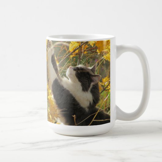 Bekijk de herfstkleuren van Djoneill Koffiemok (Rechts)