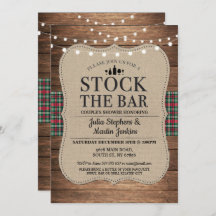 Bekijk de kerstkerst van de Bar Rustic Couple