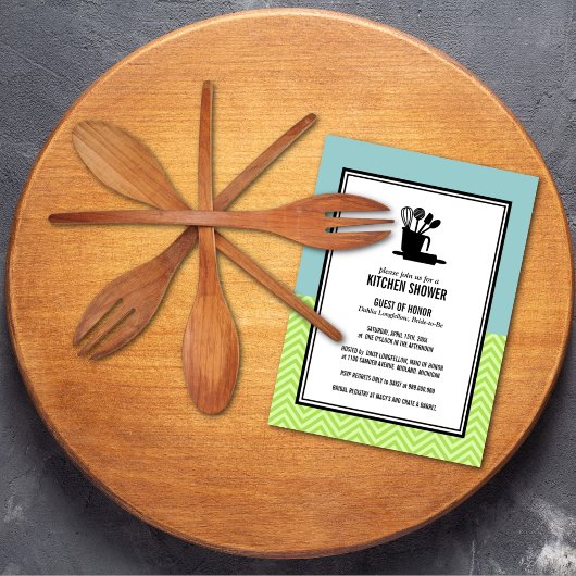 Bekijk de Keukenbridal-uitnodigingen Kaart