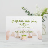 Bekijk de Keukenbridal-uitnodigingen Kaart (Staand voorkant)