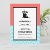 Bekijk de Keukenbridal-uitnodigingen Kaart (Staand voorkant)