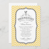 Bekijk de Kitchen Bridal-uitnodigingen Kaart (Voorkant / Achterkant)