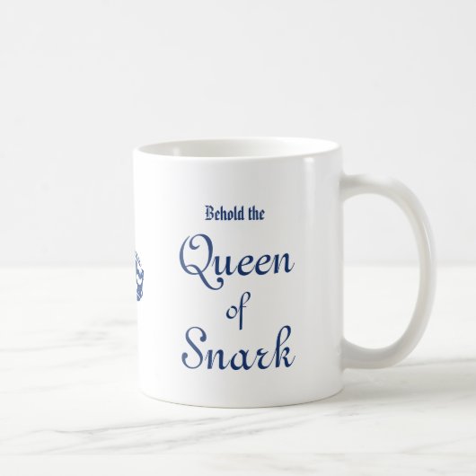 Bekijk de koningin van de Snark Coffee Cup Koffiemok (Rechts)