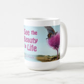 Bekijk de Mok Beauty in Life (Voorkant rechts)
