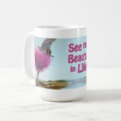 Bekijk de Mok Beauty in Life (Voorkant links)