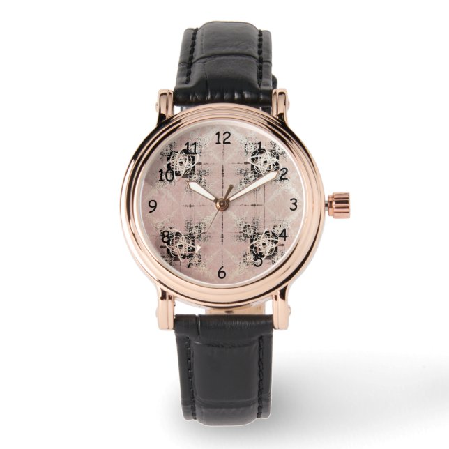 Bekijk de pastelijsttovenaars horloge (Voorkant)