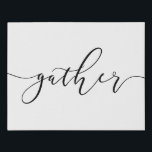 Bekijk de Quote Print Wall Art Faux Canvas<br><div class="desc">"Verzamel" faux canvas omrap art print. Ik zal er mooi uitzien in je huis.</div>