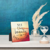 Bekijk de schoonheid in alles fotoplaat (Insitu)