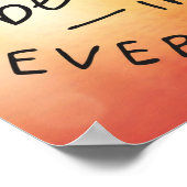 Bekijk de schoonheid in alles poster (Hoek)