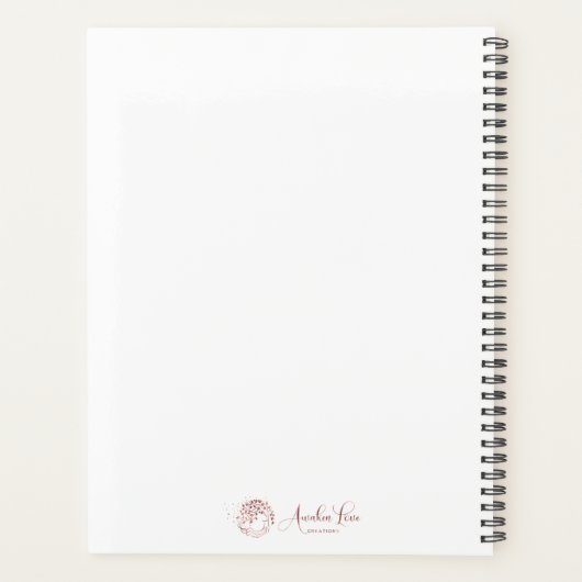 Bekijk de schoonheid in alles wat er in de planner (Achterkant)