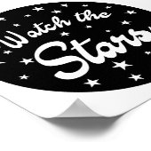 Bekijk de sterren poster (Hoek)