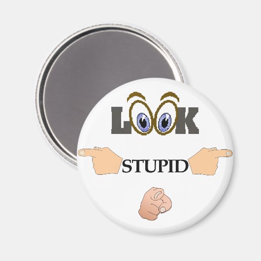 Bekijk de stootte koelkast Magnet (Voorkant / Achterkant)