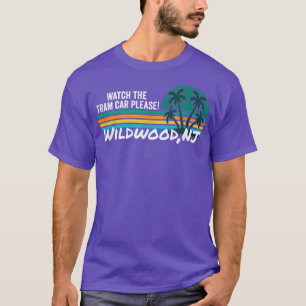 Bekijk de tramauto alsjeblieft Wildwood New Jersey T-shirt