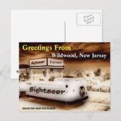 Bekijk de tramauto alstublieft briefkaart (Voorkant / Achterkant)