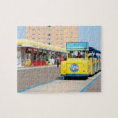 Bekijk de tramauto alstublieft legpuzzel (Horizontaal)