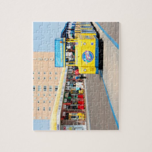 Bekijk de tramauto alstublieft legpuzzel (Verticaal)