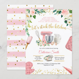 Bekijk de uitnodiging voor de Keukenbridal