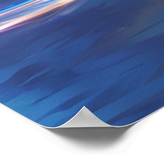 Bekijk de Verenigde Staten op uw Chevrolet Poster (Hoek)