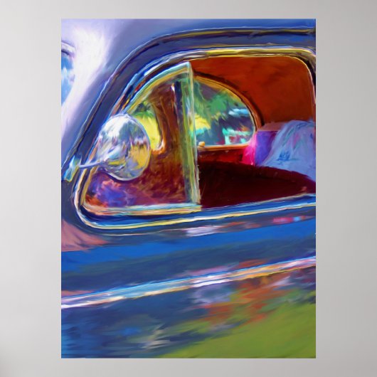 Bekijk de Verenigde Staten op uw Chevrolet Poster (Voorkant)