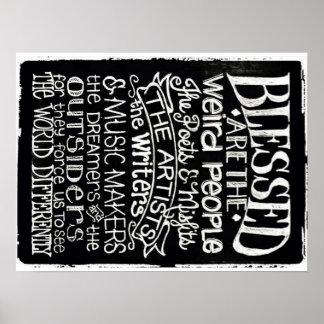 Bekijk de wereld anders poster