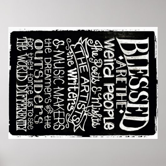 Bekijk de wereld anders poster (Voorkant)