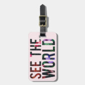 Bekijk de wereld, Bagagelabel (Voorkant verticaal)