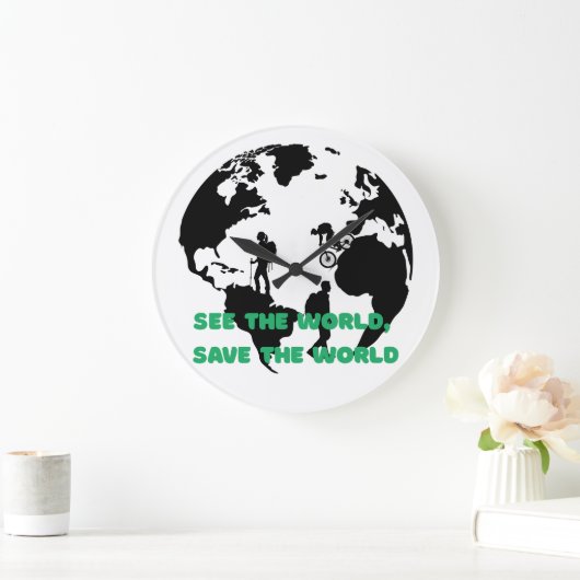 Bekijk de wereld Red de wereld Fietsen Wandelen Grote Klok (Huis)