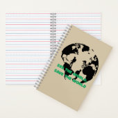 Bekijk de wereld Red de wereld Fietsen Wandelen Notitieboek (Binnen)