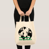 Bekijk de wereld Red de wereld Fietsen Wandelen Tote Bag (Voorkant (product))