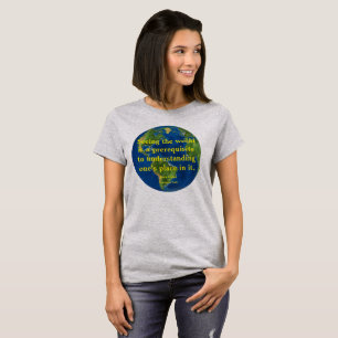 Bekijk de wereld t-shirt