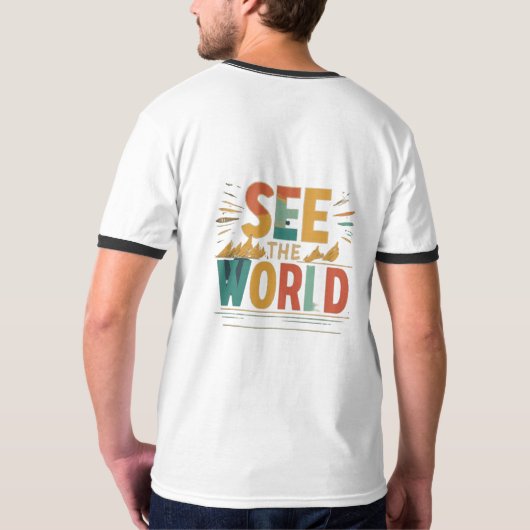 Bekijk de wereld t-shirt (Achterkant)