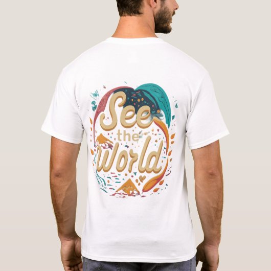 Bekijk de wereld t-shirt (Achterkant)