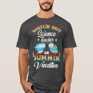 Bekijk de WETENSCHAPPELIJKE LERER op de zomervakan T-shirt