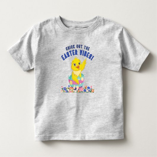 Bekijk deze Easter Vibes Baby & Kinder Shirts (Voorkant)