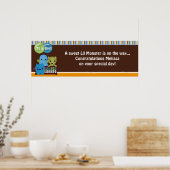 Bekijk een Banner PABC met Boo MONSTERS Baby showe Poster (Keuken)