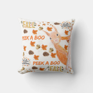 Bekijk een boek Eekhoorn Herfst Sierkussen