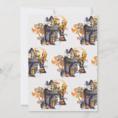 Bekijk een boek Schattige Halloween Baby shower Kaart (Achterkant)