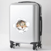 Bekijk een Boo Cat Bagage Sticker (Koffer)