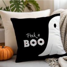 Bekijk een Boo Ghost Halloween Sierkussen