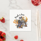 Bekijk een BOO Halloween Baby shower Supplies Servet (Insitu)