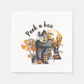 Bekijk een BOO Halloween Baby shower Supplies Servet (Voorkant)