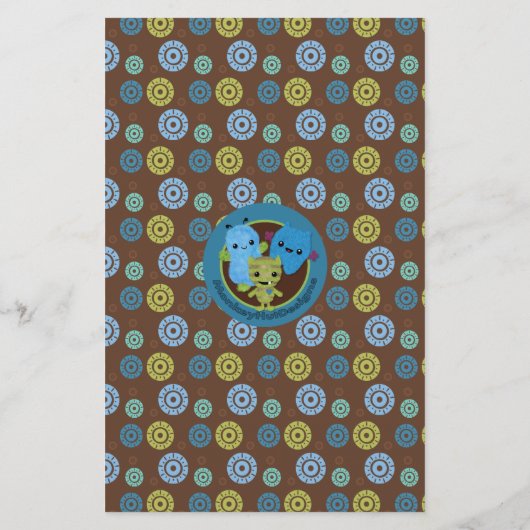 Bekijk een Boo Monsters Baby shower Game BINGO Kaa