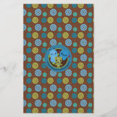 Bekijk een Boo Monsters Baby shower Game Nursery R (Achterkant)